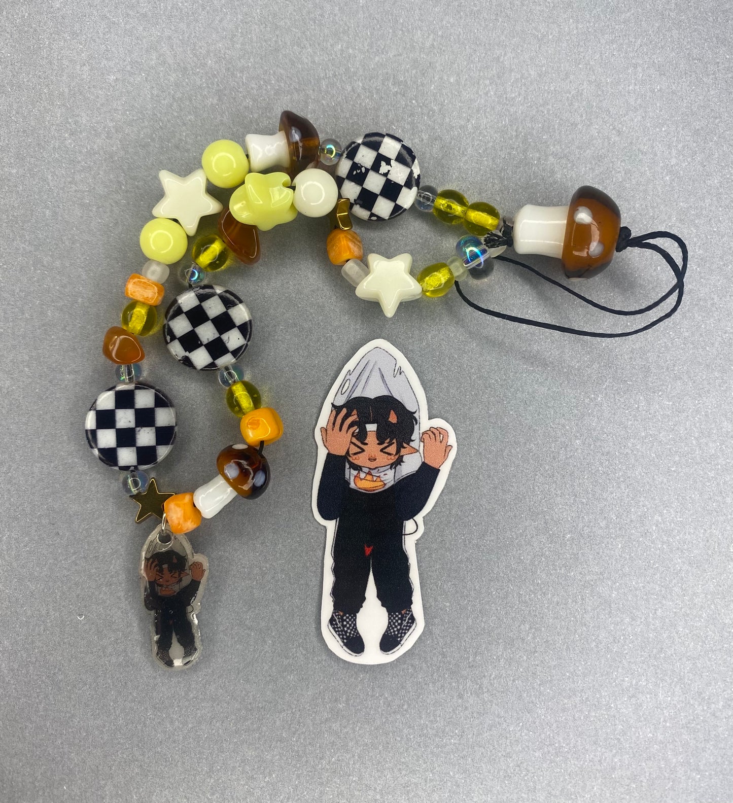 DSMP Character Phone Charm + Sticker