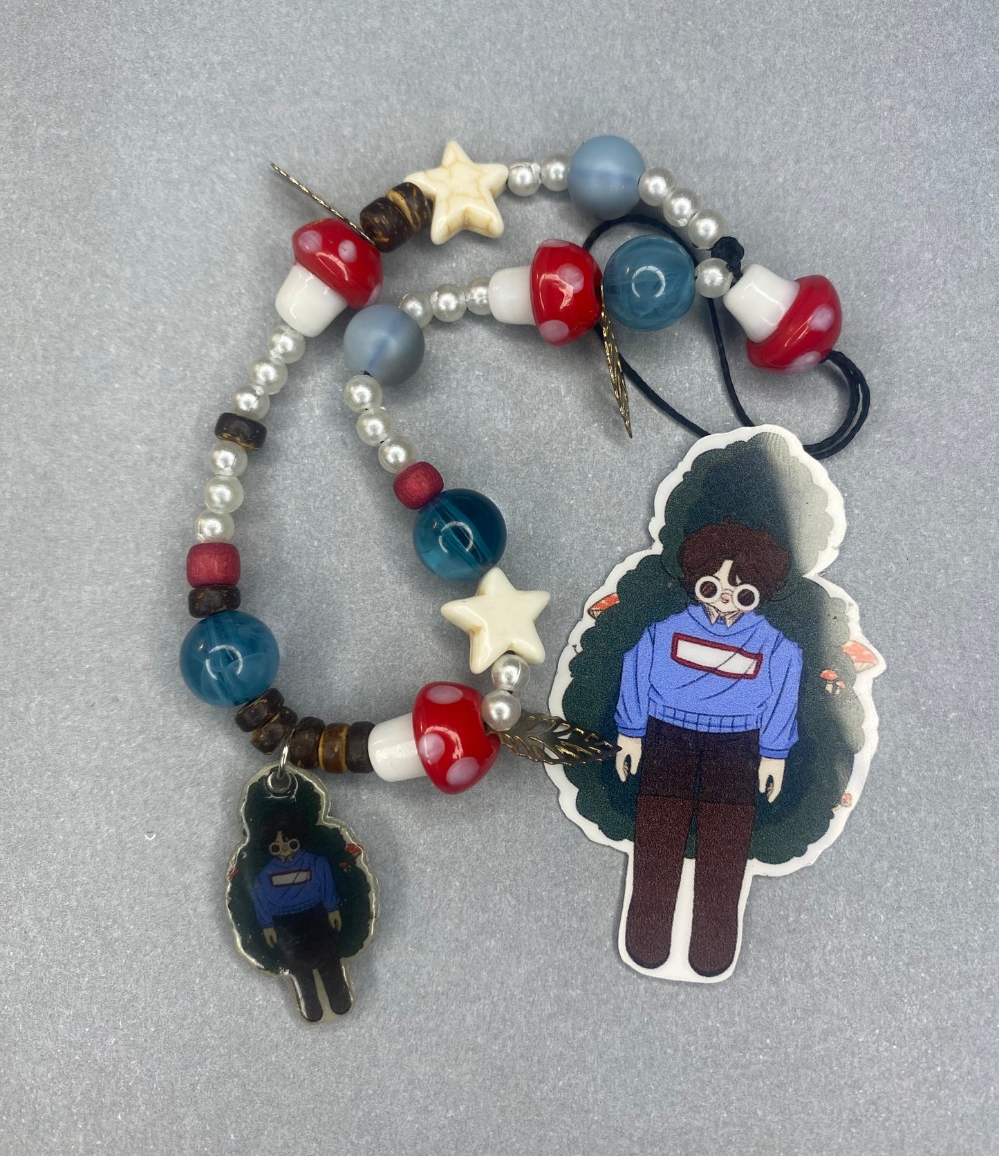 DSMP Character Phone Charm + Sticker